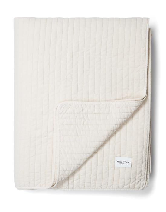 Marc O Polo Bodine Natural White Plaid 150 x 200 cm