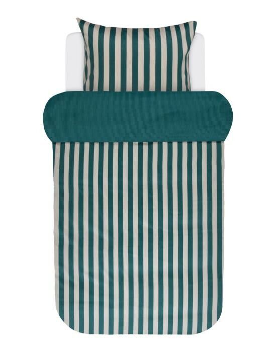 Marc O Polo Classic Stripe Duvet Cover, Blue And Green Striped Duvet Cover