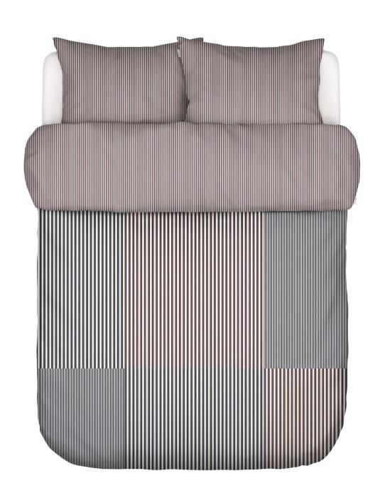 Marc O'Polo Ellan Crimson Brown Duvet cover 200 x 220 cm