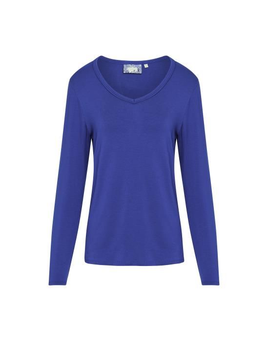 ESSENZA Eva uni cobalt blue Top Long Sleeve S