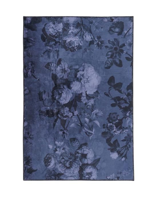 ESSENZA Flora Nightblue Carpet 120 x 180 cm