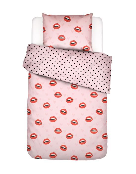 Covers Co Kiss My Sass Duvet Cover, Rose Colored Duvet Cover