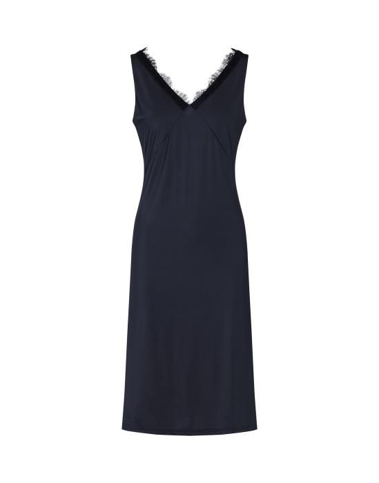 ESSENZA Lexi Uni darkest blue Nightdress sleeveless XS