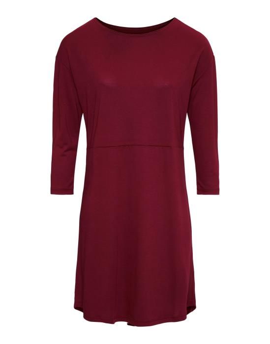 Essenza Lykke Uni Nightdress 3 4 Sleeve Cherry Xs
