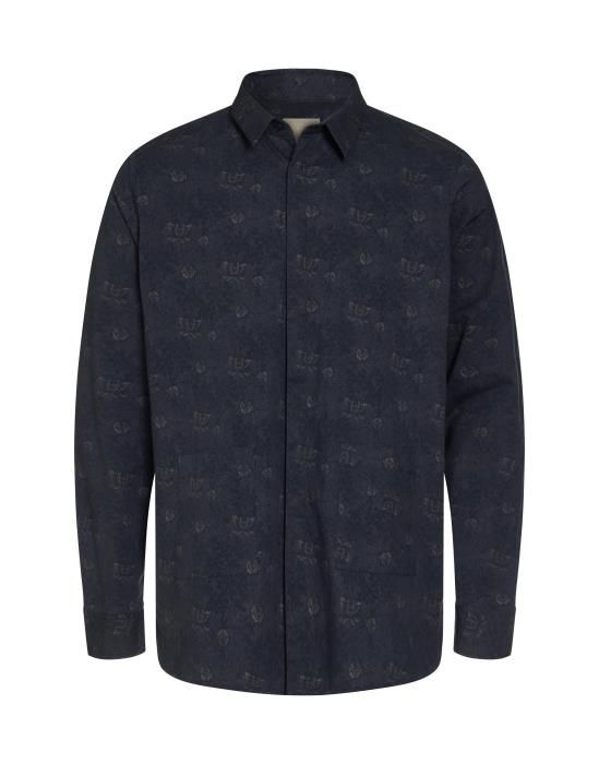 ESSENZA Marcus James Blauw Pyjama jacket XL