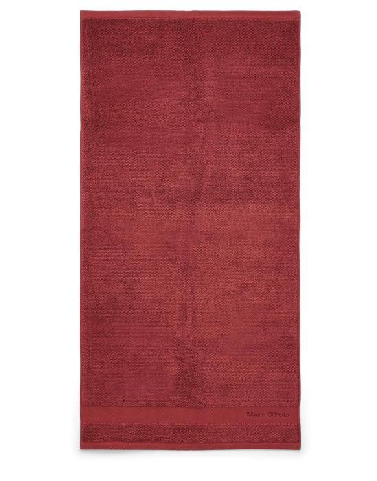 Marc O'Polo Melange Deep rose/Warm red Towel 70 x 140
