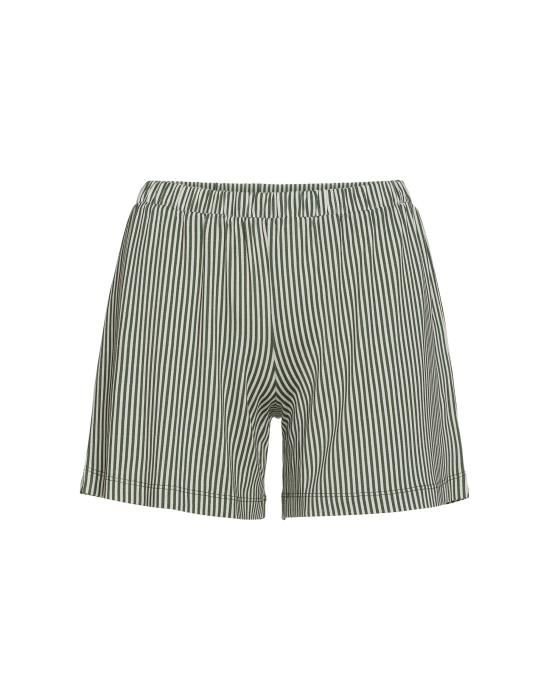 ESSENZA Natalie Striped Laurel Green Trousers short M
