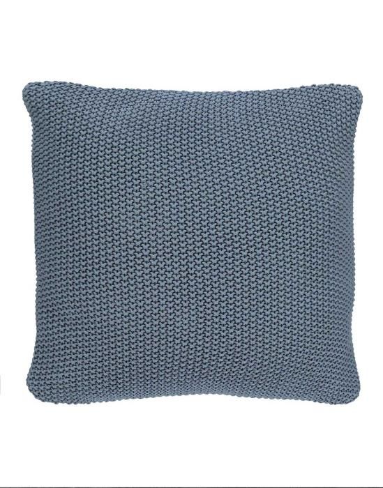 Marc O'Polo Nordic knit Smoke blue Cushion 50 x 50