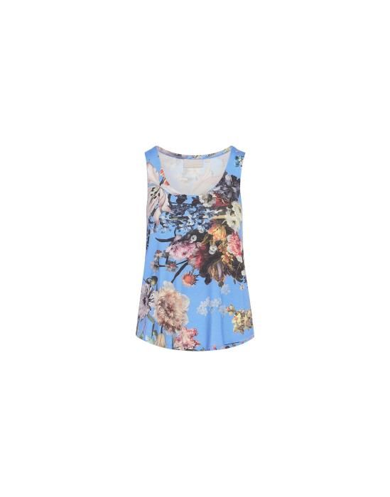 ESSENZA Shelby Isabelle Azur blue Top sleeveless S