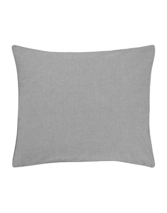 Marc O Polo Washed Chambray Pillowcase Grey 40 X 40 Cm