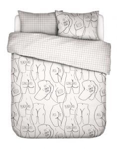 Covers & Co Ass If White Duvet cover 200 x 220
