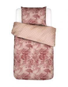 ESSENZA Aurelie Pink Duvet cover 155 x 220