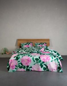 ESSENZA & CO Bloom with a view Misty green Duvet cover 240 x 220 cm