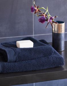 ESSENZA Connect Organic Uni Towel Set Blue
