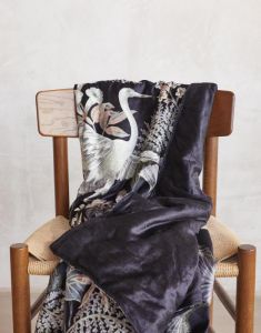 ESSENZA Diem Blue Plaid 135 x 170