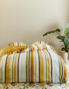 ESSENZA Feija Green Duvet cover 140 x 220