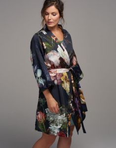 ESSENZA Fleur Nightblue Kimono XS