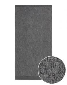 ESSENZA Connect Organic Lines Grau Handtuch 60 x 110 cm