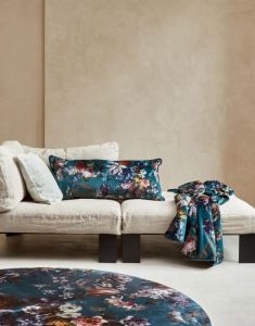 ESSENZA Isabelle Blue Cushion large 40 x 90