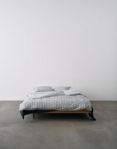 Marc O'Polo Karie Powder blue Duvet cover 135 x 200 cm