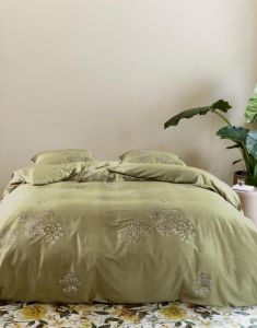 ESSENZA Lauren Green Duvet cover 260 x 220