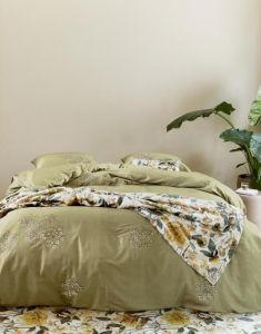 ESSENZA Lisa White Quilt 270 x 265