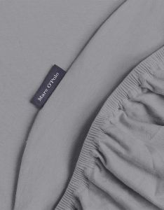 Marc O'Polo Marc O'Polo Jersey Grey Fitted sheet 180-200 x 200-220