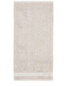 Marc O'Polo Melange Beige / Weiß Handtuch 50 x 100 cm