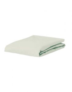 ESSENZA Minte Oyster Topper fitted sheet 160 x 200