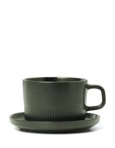 Marc O'Polo Moments Olive green Coffee cup & saucer 20 cl