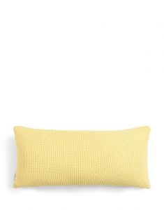 Marc O'Polo Nordic knit Pale Yellow Cushion 30 x 60 cm