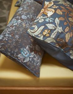 ESSENZA Ophelia Blauw Cushion 40 x 90