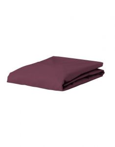 ESSENZA Premium Percale Marsala Spannbettlaken 90 x 200 cm