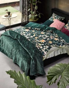 ESSENZA Roeby Pine Green Tagesdecke 150 x 200 cm