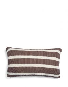 Marc O'Polo Structure knit Brown Cushion 30 x 50