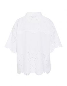 ESSENZA Suki Tilia Pure White Pyjama top 3/4 sleeve L
