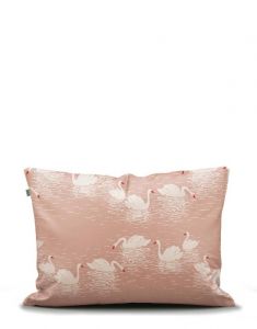 ESSENZA & CO Swan lake Pink Pillowcase 60 x 70