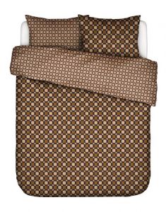 ESSENZA Teades Bruin Duvet cover 200 x 200