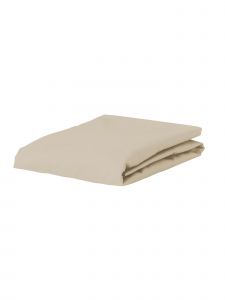 ESSENZA The Perfect Organic Jersey Cement Fitted sheet 90-100 x 200-220