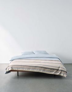 Marc O'Polo Tove Powder blue Duvet cover 240 x 220 cm