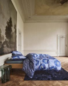 ESSENZA Yule chambray blue Duvet cover 200 x 220 cm