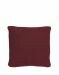 Marc O'Polo Nordic knit Earth red Cushion square 50 x 50