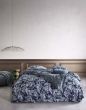 ESSENZA Bernice darkest blue Duvet cover 260 x 220 cm