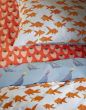 ESSENZA & CO Berry special Orange Fitted sheet 160 x 200