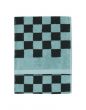 Marc O'Polo Checker Aquamarine Towel 70 x 140 cm