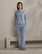ESSENZA Jill Uni chambray blue Trousers Long XXL