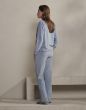 ESSENZA Jill Uni chambray blue Trousers Long XXL