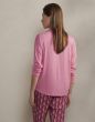 ESSENZA Kae Uni flowering pink Top Long Sleeve XS