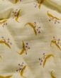 ESSENZA & CO Lily melody lemon yellow Pillowcase 60 x 70 cm