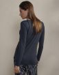 ESSENZA Luyza Uni darkest blue Top Long Sleeve XL